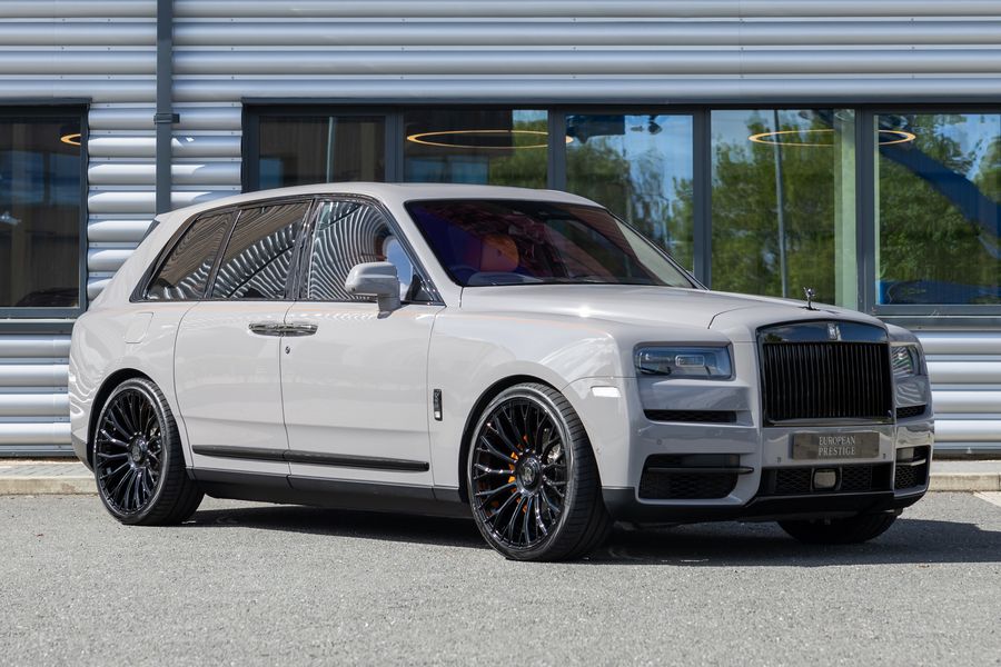 2023 Rolls-Royce Cullinan Black Badge car for sale on website designed and built by racecar